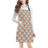 Bull Terriers Pattern Print Design 01 Apron with Pocket