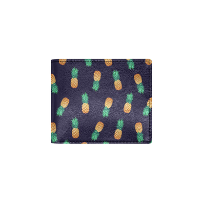 Pineapple Pattern Men's ID Card Wallet