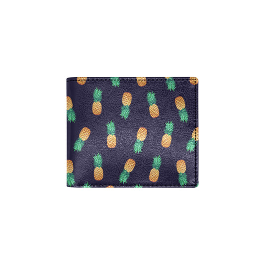 Pineapple Pattern Men's ID Card Wallet