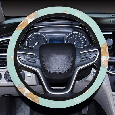 Christian Pattern Print Design 01 Steering Wheel Cover with Elastic Edge