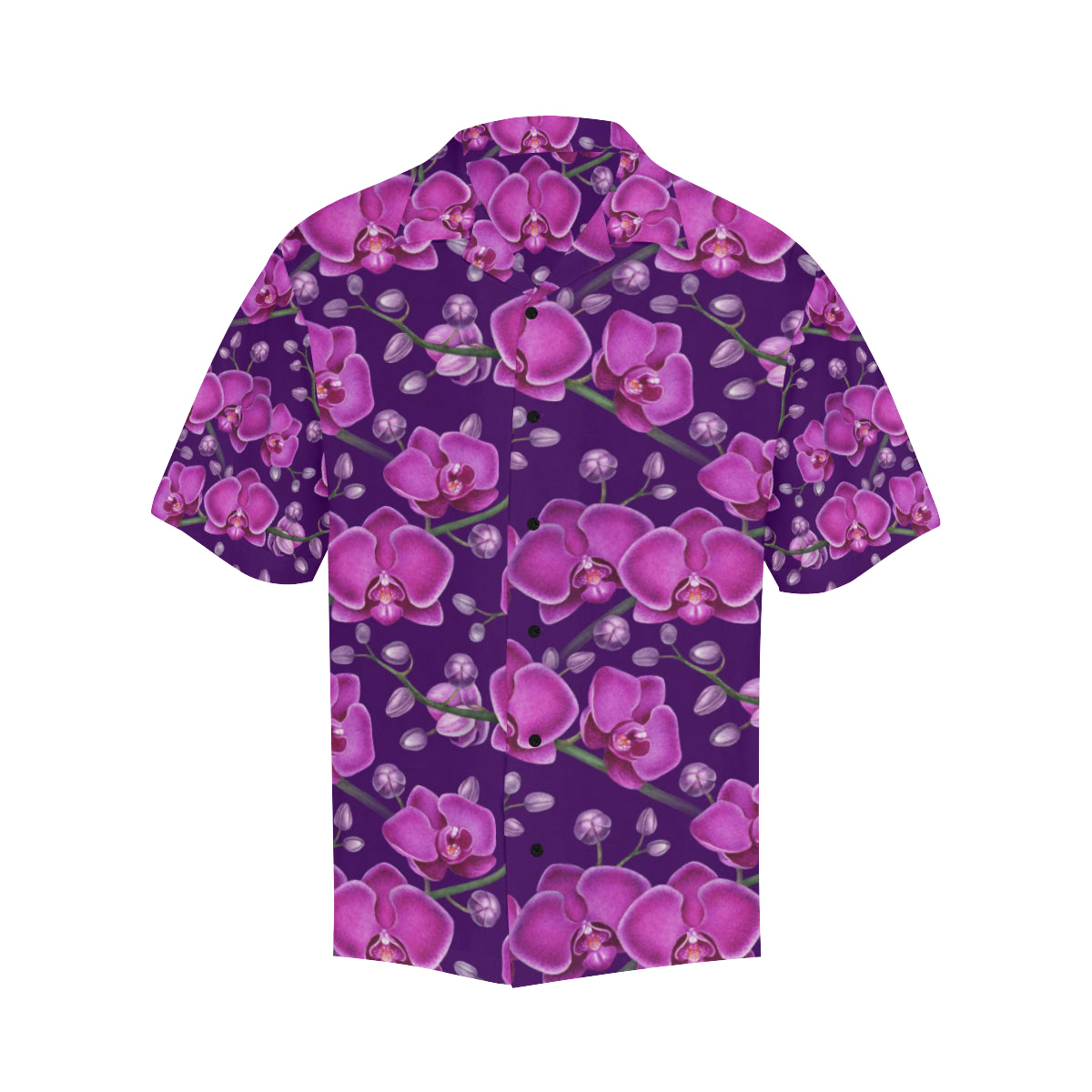 Orchid Pattern Print Design A03 Men's Hawaiian Shirt