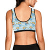 Angel Musician Pattern Print Design 09 Sports Bra