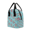 Sea Turtle Art Pattern Insulated Lunch Bag