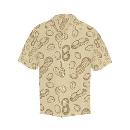 Peanut Pattern Print Design A02 Men's Hawaiian Shirt