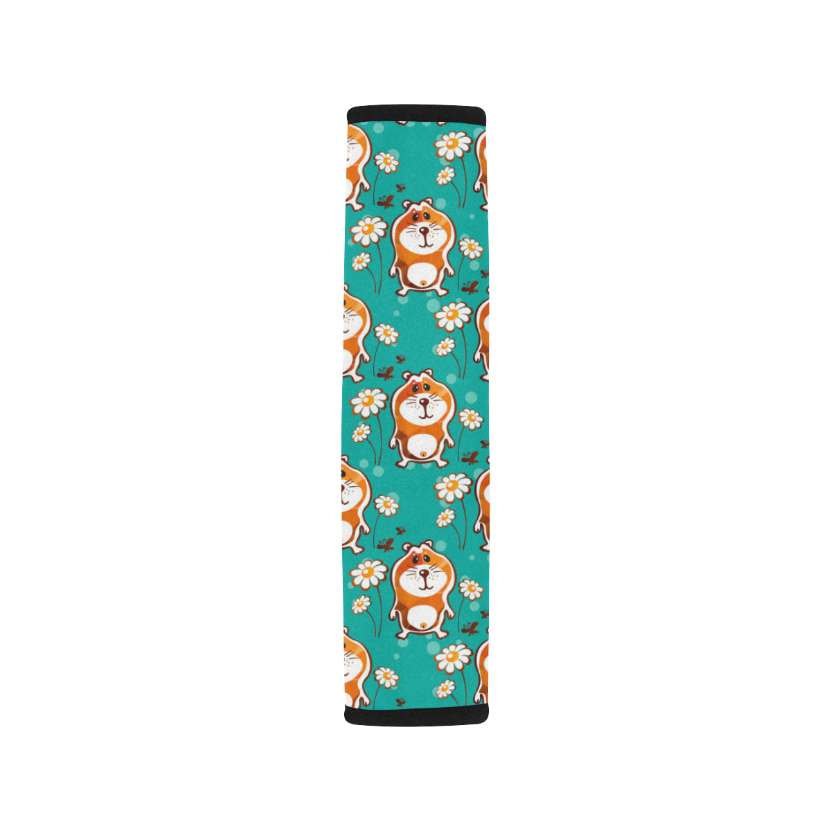 Hamster Pattern Print Design 01 Car Seat Belt Cover