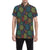 Chakra Mandala Print Pattern Men's Short Sleeve Button Up Shirt