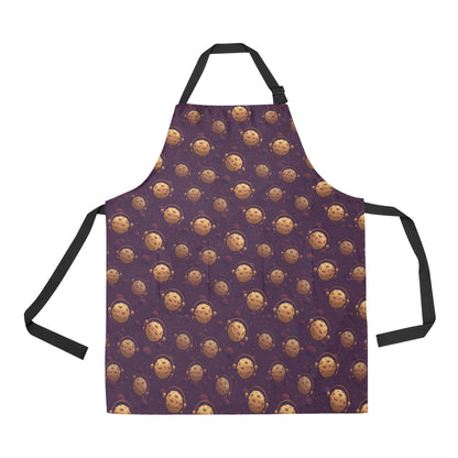 Cookie Pattern Print Design 03 Apron with Pocket