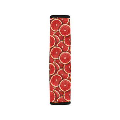 Grapefruit Pattern Print Design GF05 Car Seat Belt Cover
