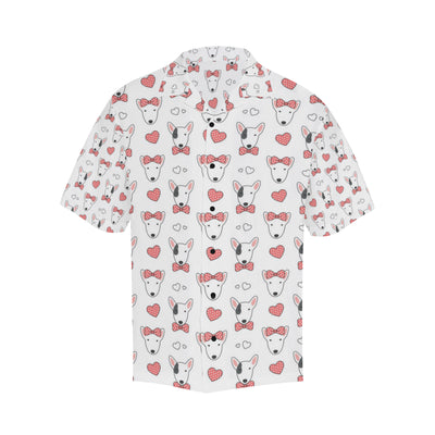 Bull Terriers Pattern Print Design 08 Men's Hawaiian Shirt