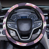 Donut Unicorn Pattern Print Design DN011 Steering Wheel Cover with Elastic Edge