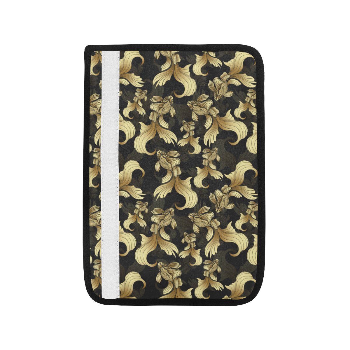 Goldfish Pattern Print Design 02 Car Seat Belt Cover