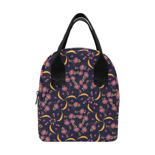 Anemone Pattern Print Design AM012 Insulated Lunch Bag