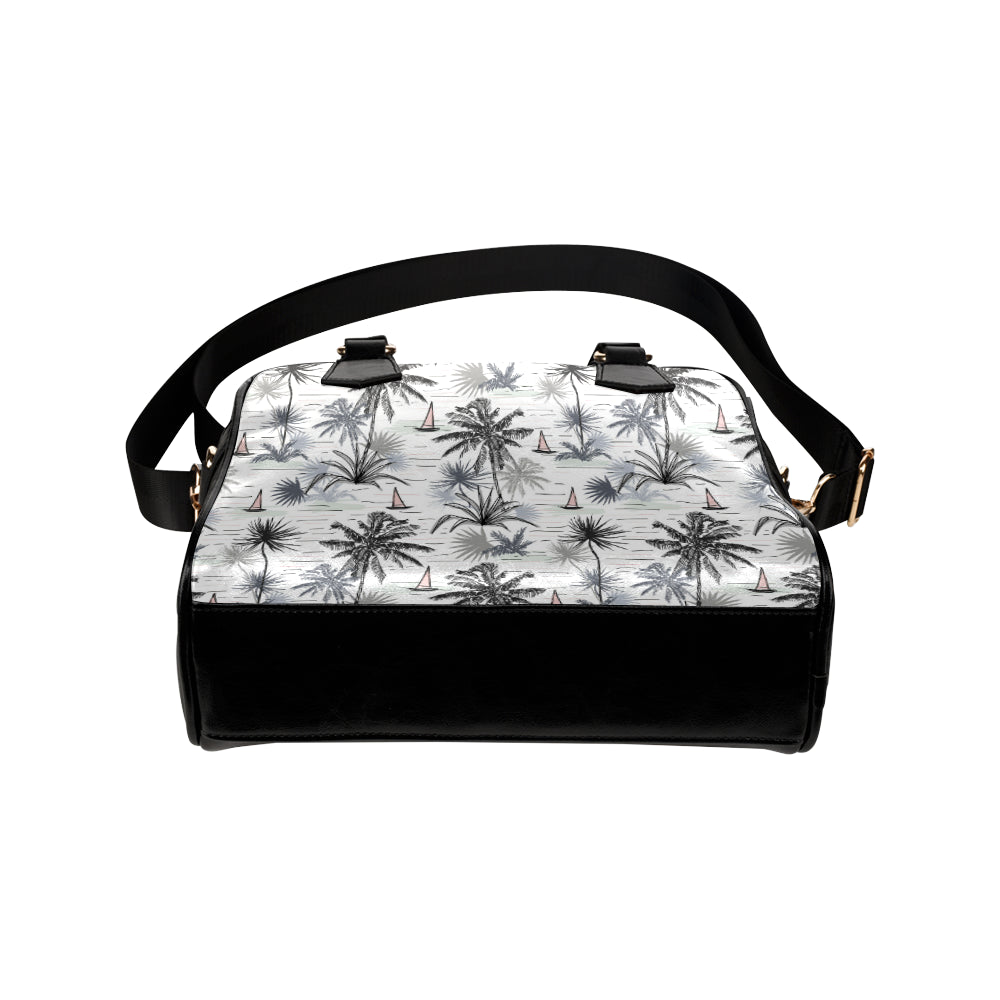 Pacific island Pattern Print Design A04 Shoulder Handbag