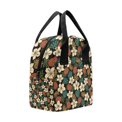 Hawaiian Themed Pattern Print Design H08 Insulated Lunch Bag