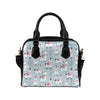 Llama Pattern Print Design 04 Shoulder Handbag