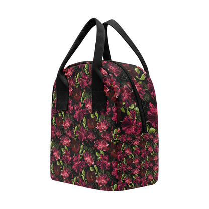 Iris Pattern Print Design IR03 Insulated Lunch Bag