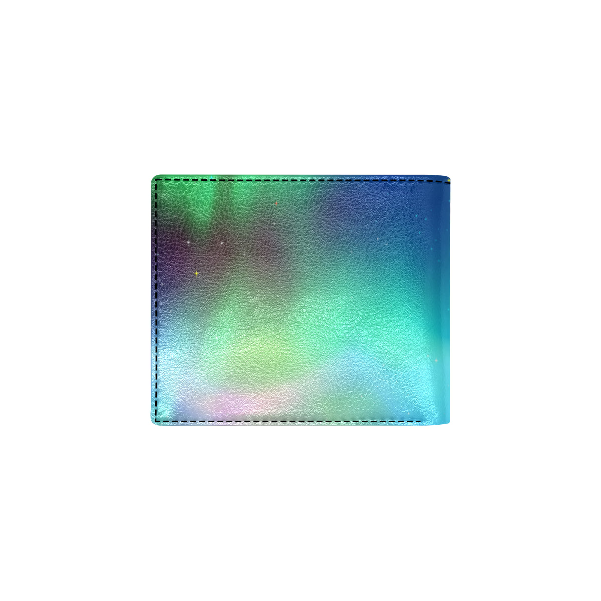 Aurora Borealis Pattern Print Design 02 Men's ID Card Wallet