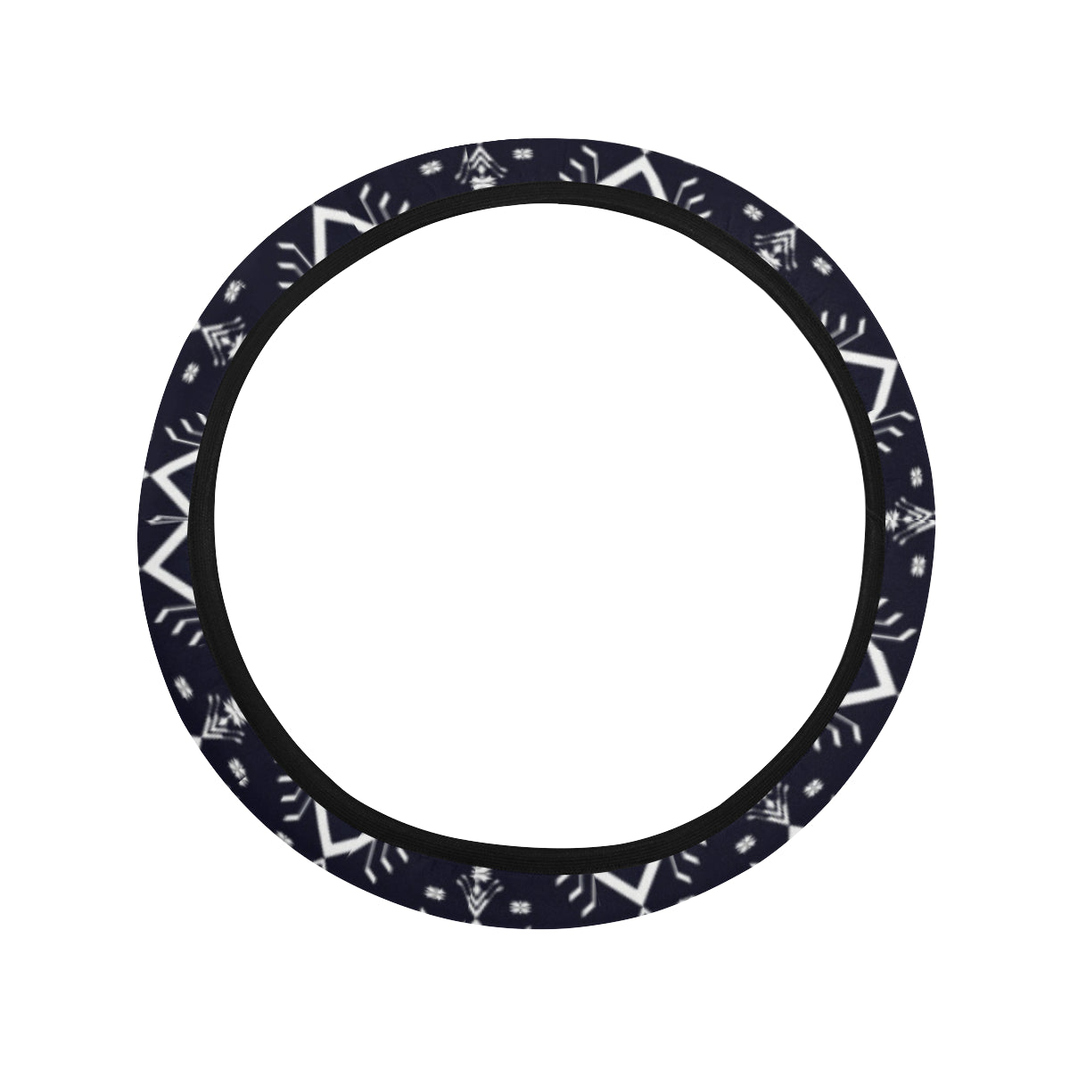 Indians Tribal Aztec Steering Wheel Cover with Elastic Edge