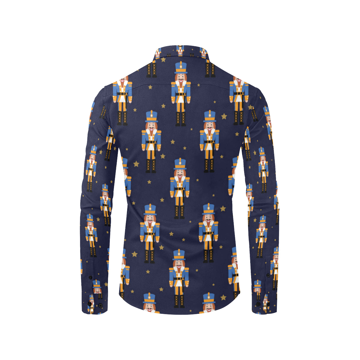 Nutcracker Pattern Print Design A04 Men's Long Sleeve Shirt