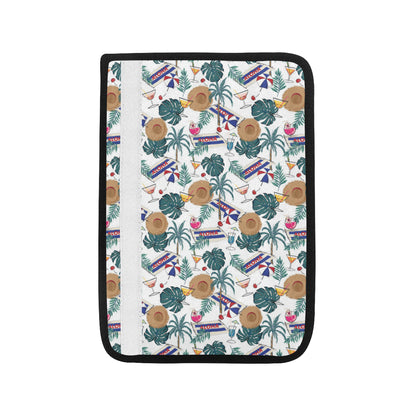 Aloha Hawaii Beach Pattern Print Design 04 Car Seat Belt Cover