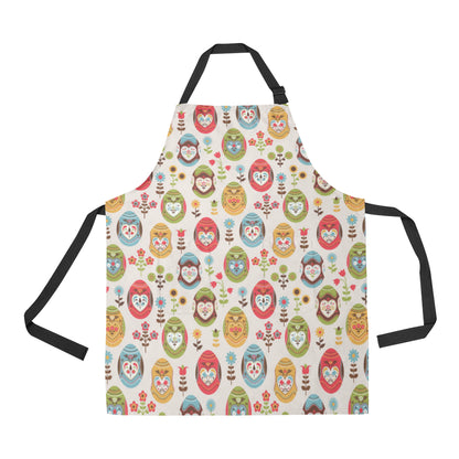 Easter Eggs Pattern Print Design RB011 Apron with Pocket
