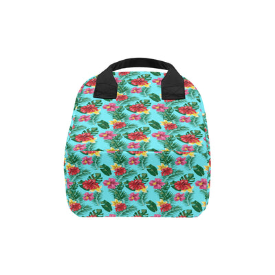 Hibiscus Hawaiian Flower Insulated Lunch Bag