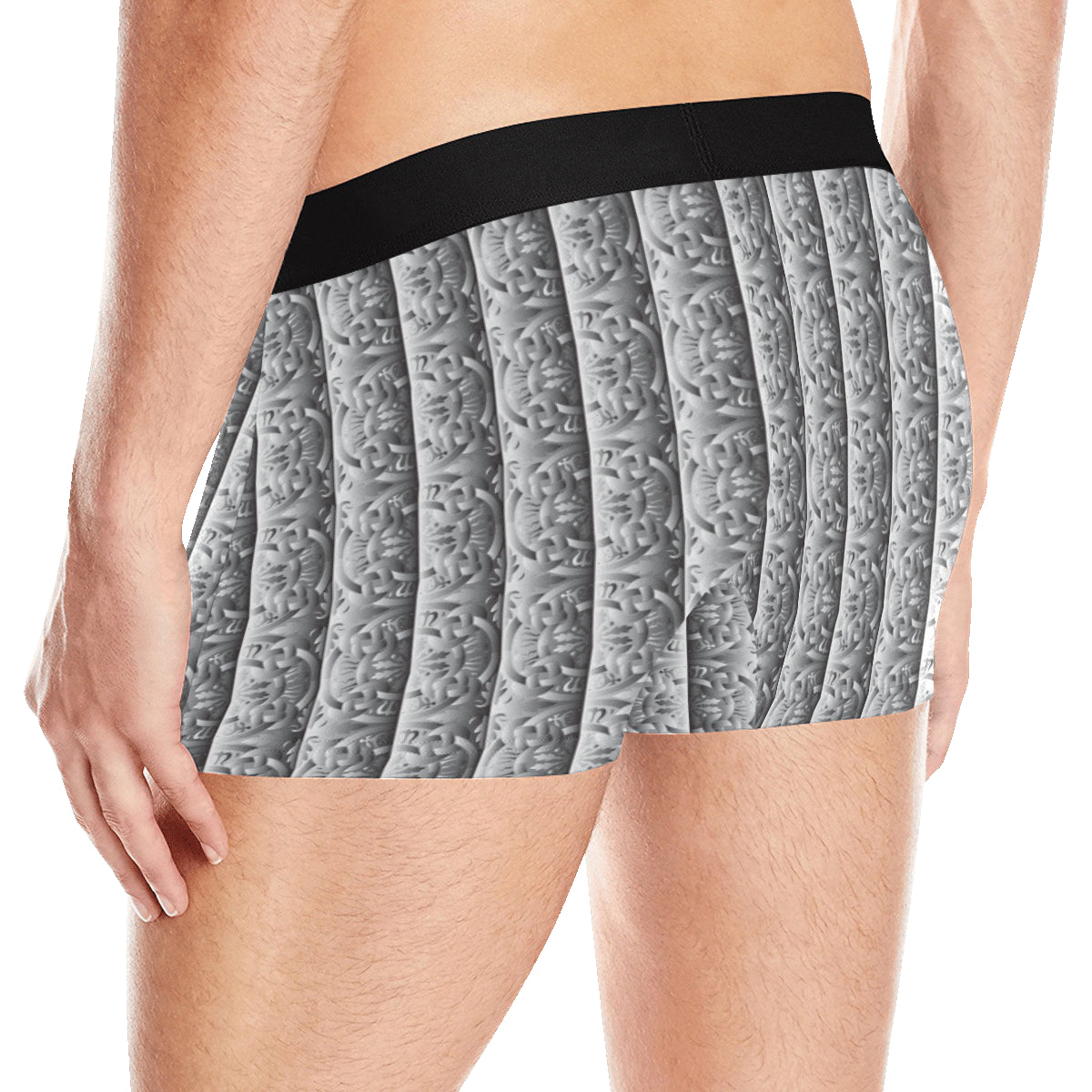 Celtic Pattern Print Design 03 Men's Boxer Briefs