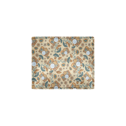 Camera Pattern Print Design 05 Men's ID Card Wallet