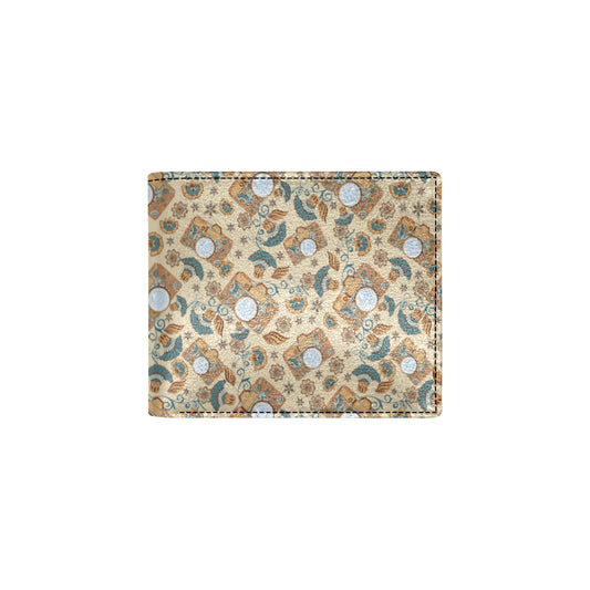 Camera Pattern Print Design 05 Men's ID Card Wallet