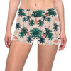 Palm Tree Pattern Print Design PT014 Yoga Shorts