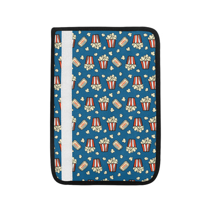 Popcorn Pattern Print Design A03 Car Seat Belt Cover