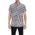 Polynesian Tribal line Men's Short Sleeve Button Up Shirt