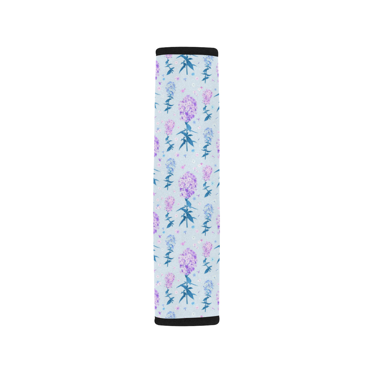 Lilac Pattern Print Design LI05 Car Seat Belt Cover