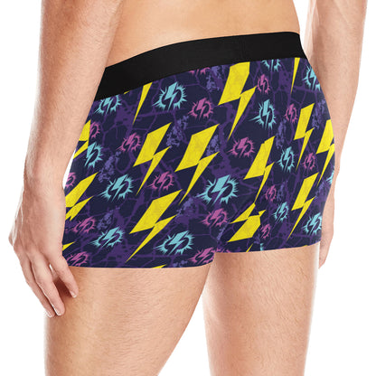 Lightning Thunder Pattern Print Design 01 Men's Boxer Briefs