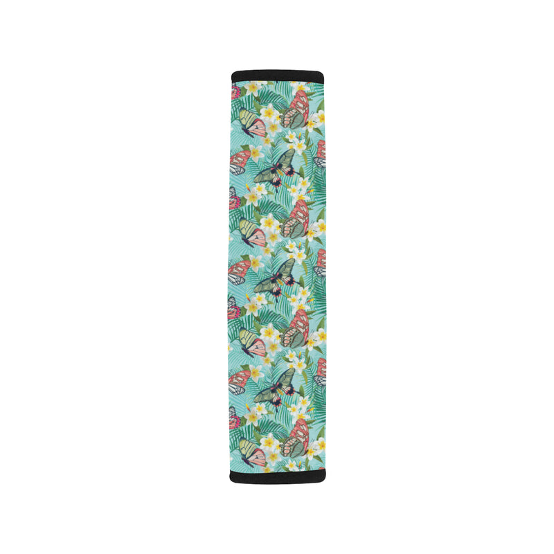 Butterfly Pattern Print Design 09 Car Seat Belt Cover