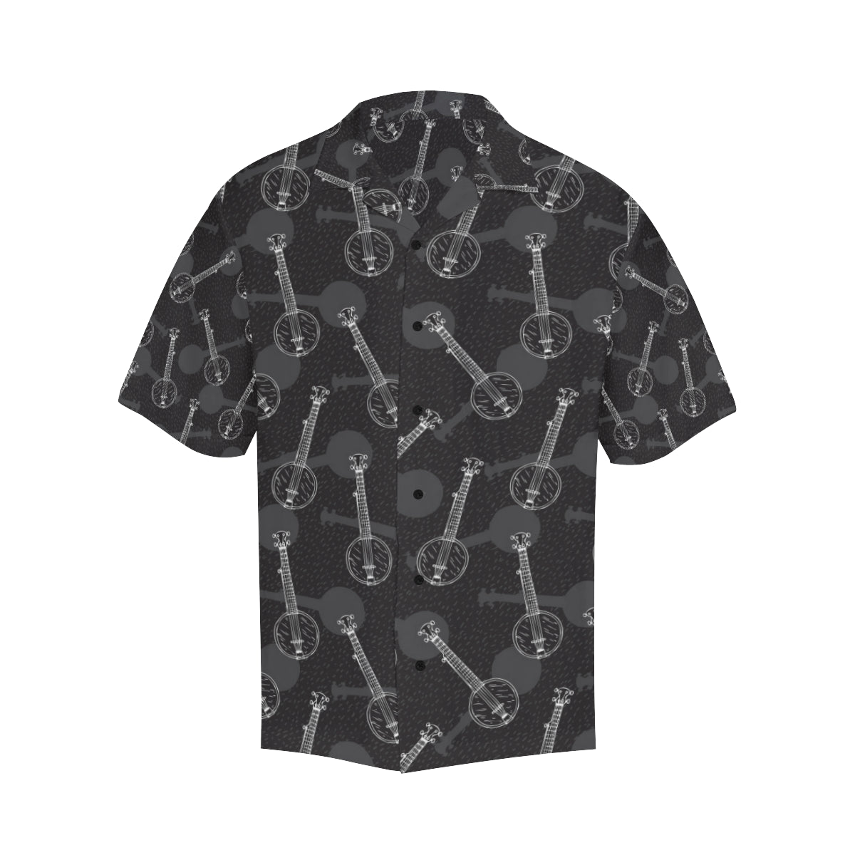 Banjo Pattern Print Design 03 Men's Hawaiian Shirt