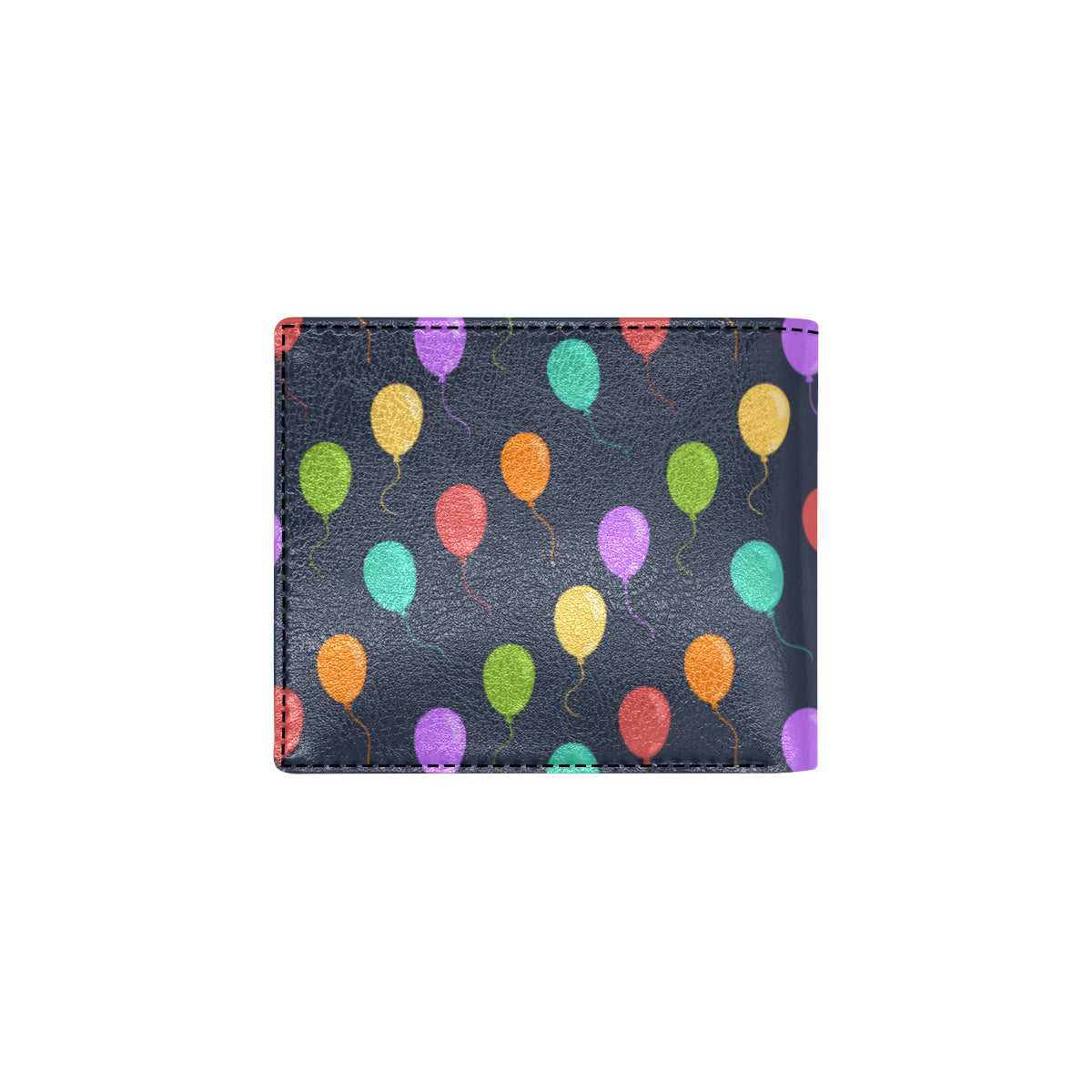 Ballon Colorful Pattern Print Design 03 Men's ID Card Wallet