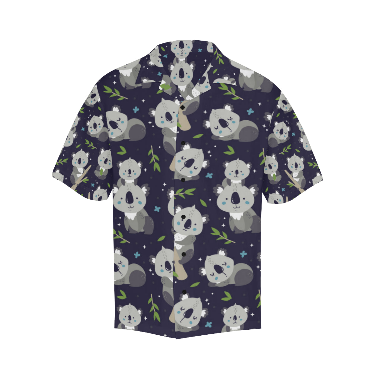 Koala Pattern Print Design 04 Men's Hawaiian Shirt