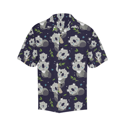 Koala Pattern Print Design 04 Men's Hawaiian Shirt