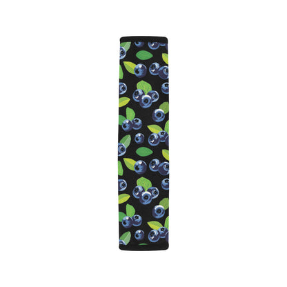 Blueberry Pattern Print Design BB03 Car Seat Belt Cover