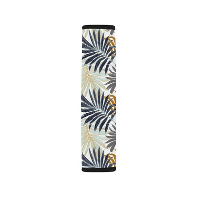 Colorful Tropical Palm Leaves Car Seat Belt Cover