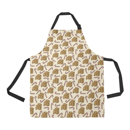 Cookie Pattern Print Design 04 Apron with Pocket