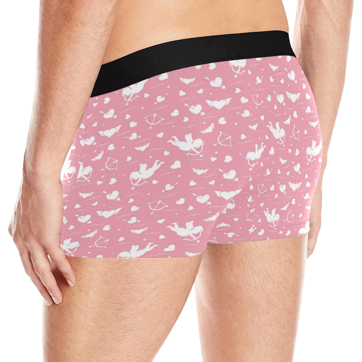 Cupid Pattern Print Design 03 Men's Boxer Briefs