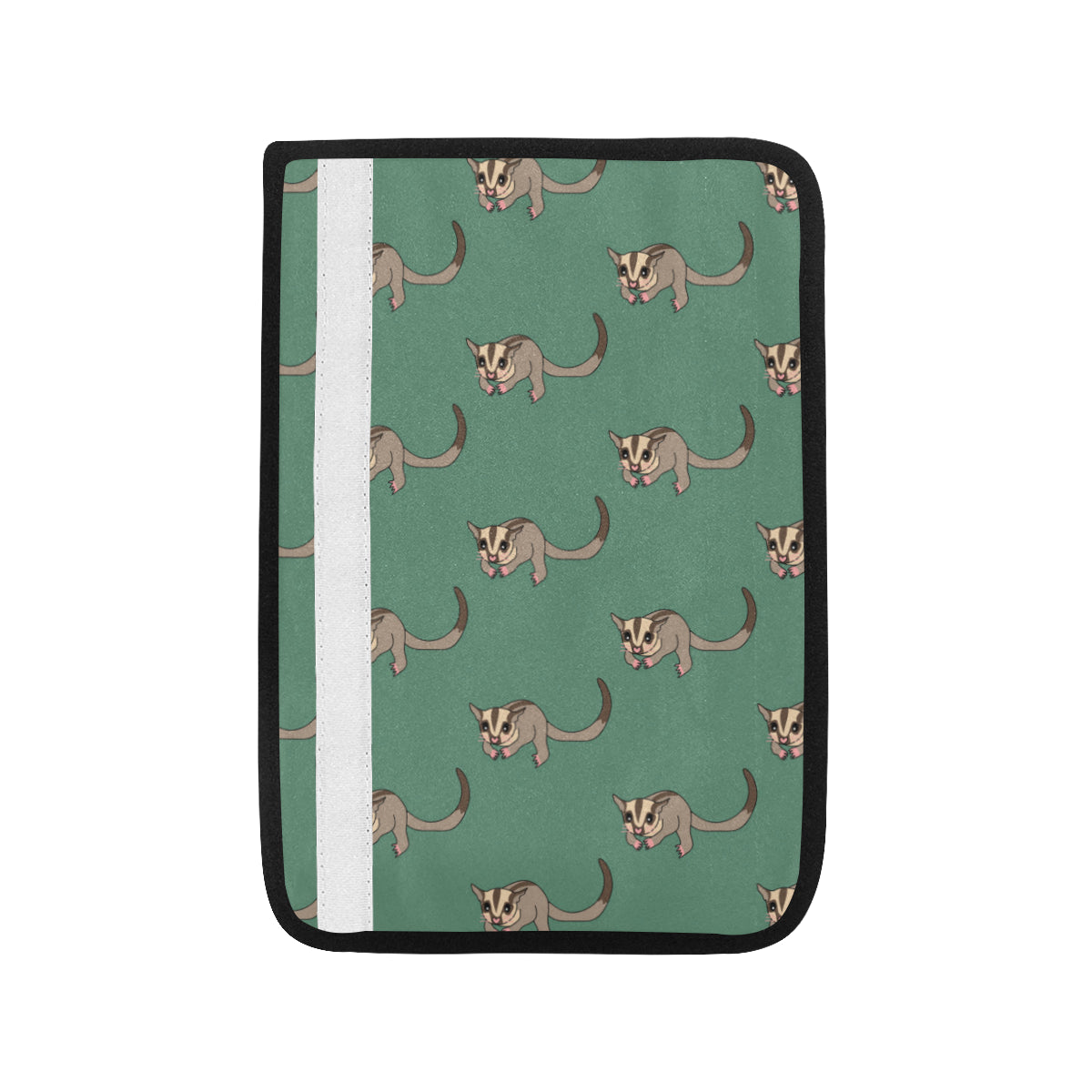 Sugar Glider Pattern Print Design 01 Car Seat Belt Cover