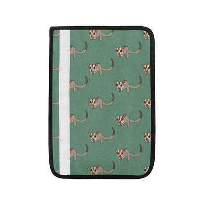 Sugar Glider Pattern Print Design 01 Car Seat Belt Cover