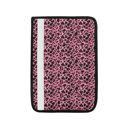 Cheetah Pink Pattern Print Design 01 Car Seat Belt Cover