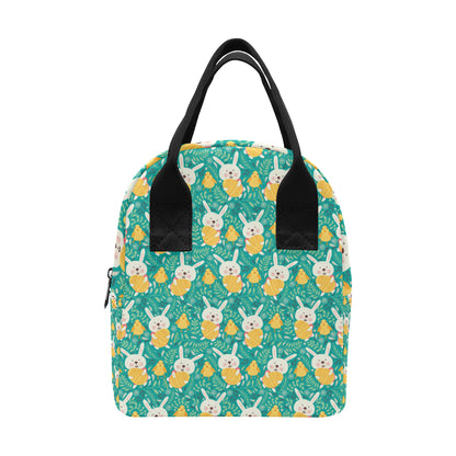 Easter Eggs Pattern Print Design RB02 Insulated Lunch Bag