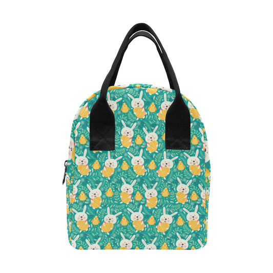 Easter Eggs Pattern Print Design RB02 Insulated Lunch Bag