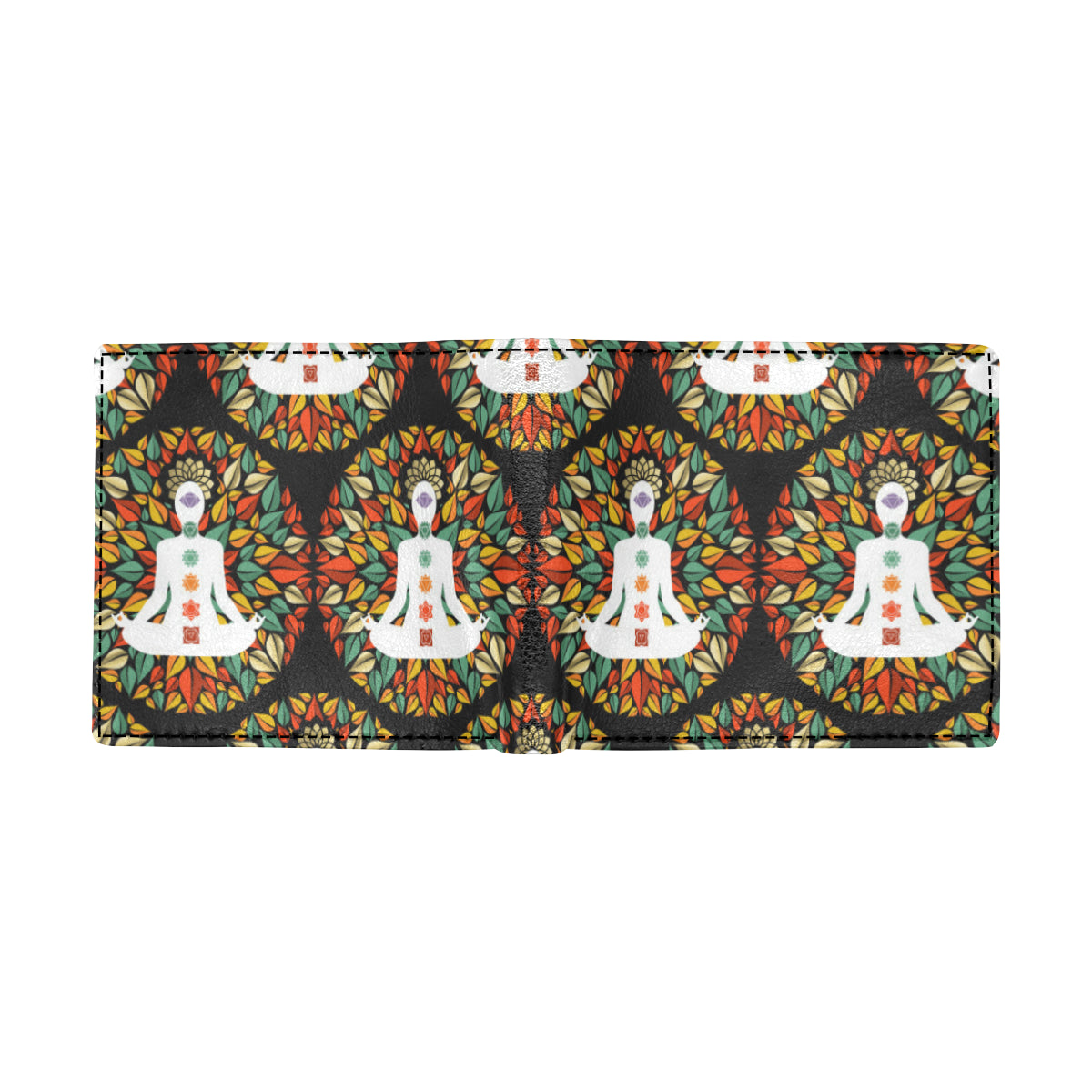 Chakra Yoga Men's ID Card Wallet
