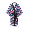 Cupcake Pattern Print Design CP04 Women Kimono Robe